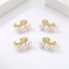 LYRA - AURA - PEARL STATEMENT EARRINGS - 13