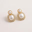 LYRA - AURA - PEARL STATEMENT EARRINGS - 8