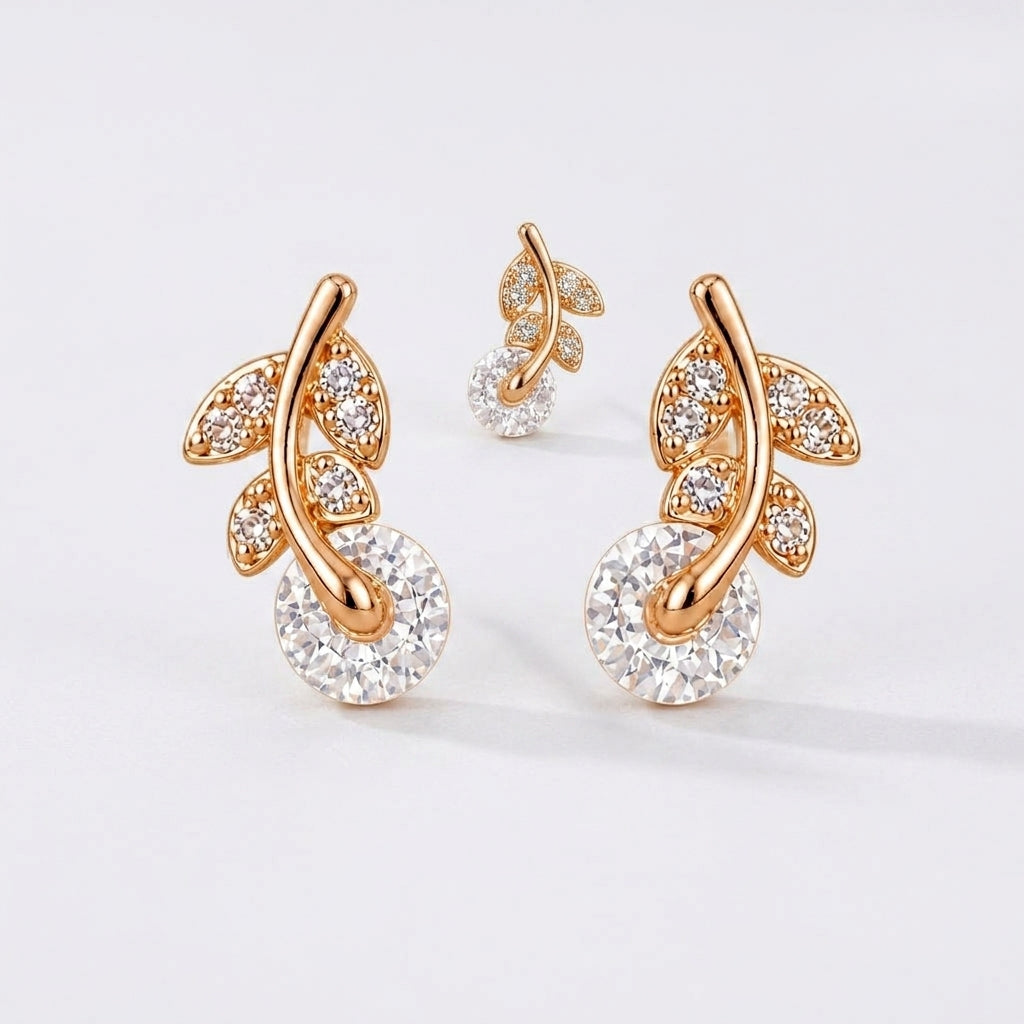TARA - Anti Tarnish CUTE STATEMENT EARRINGS - 5 Main image