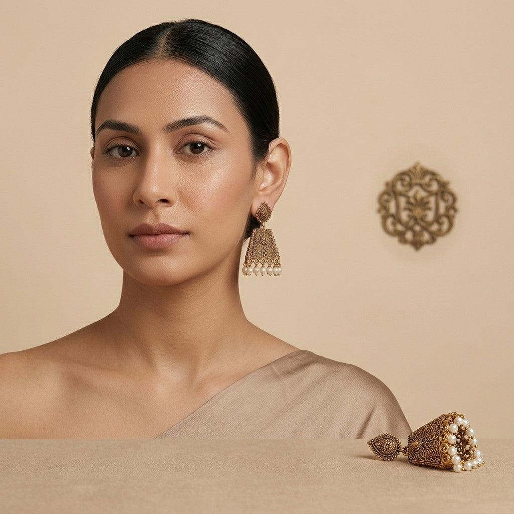Premium - Gopuram Earrings Main image